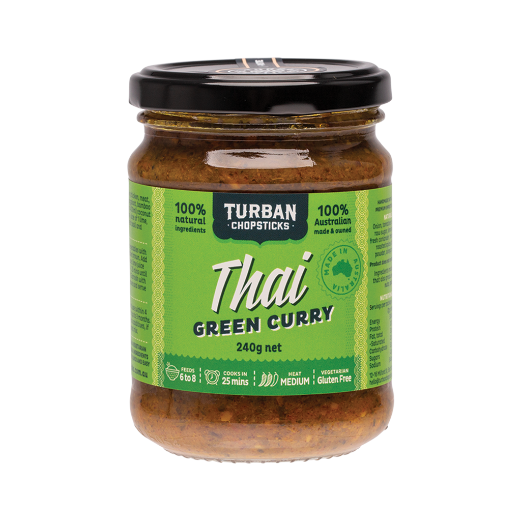 Turban Chopsticks Thai Green Curry-The Living Co.