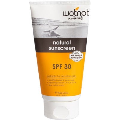 Wotnot Natural Sunscreen 30 SPF-The Living Co.