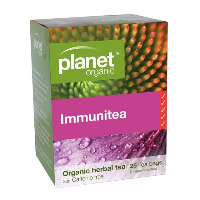 Planet Organic Immunitea Tea Bags 25-The Living Co.