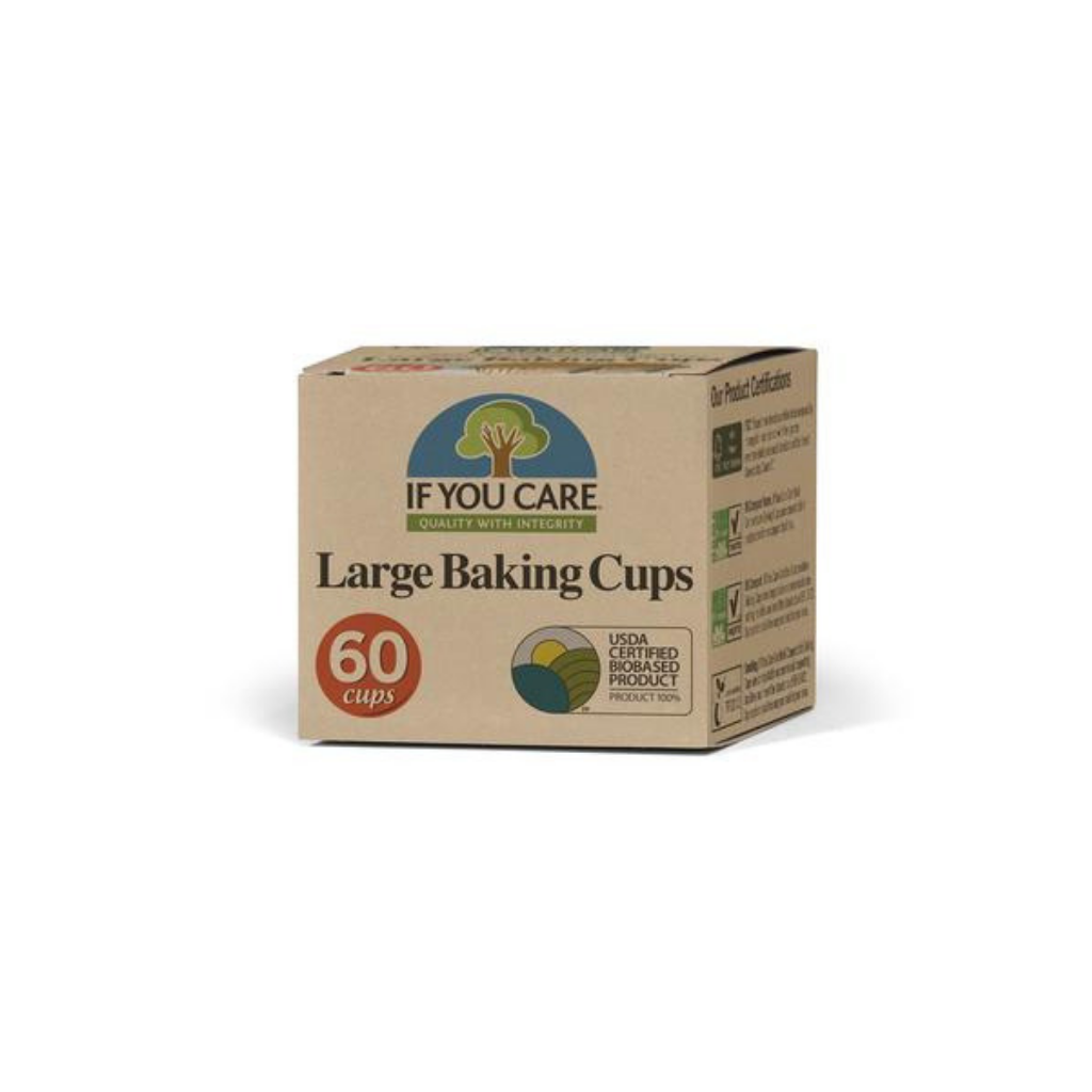 Large Baking Cups 60Pcs-The Living Co.