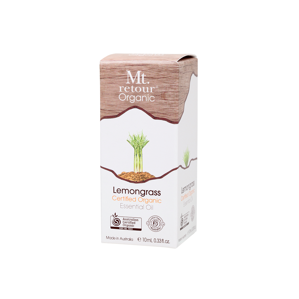 Mt Retour Essential Oil Lemongrass 10ml-The Living Co.