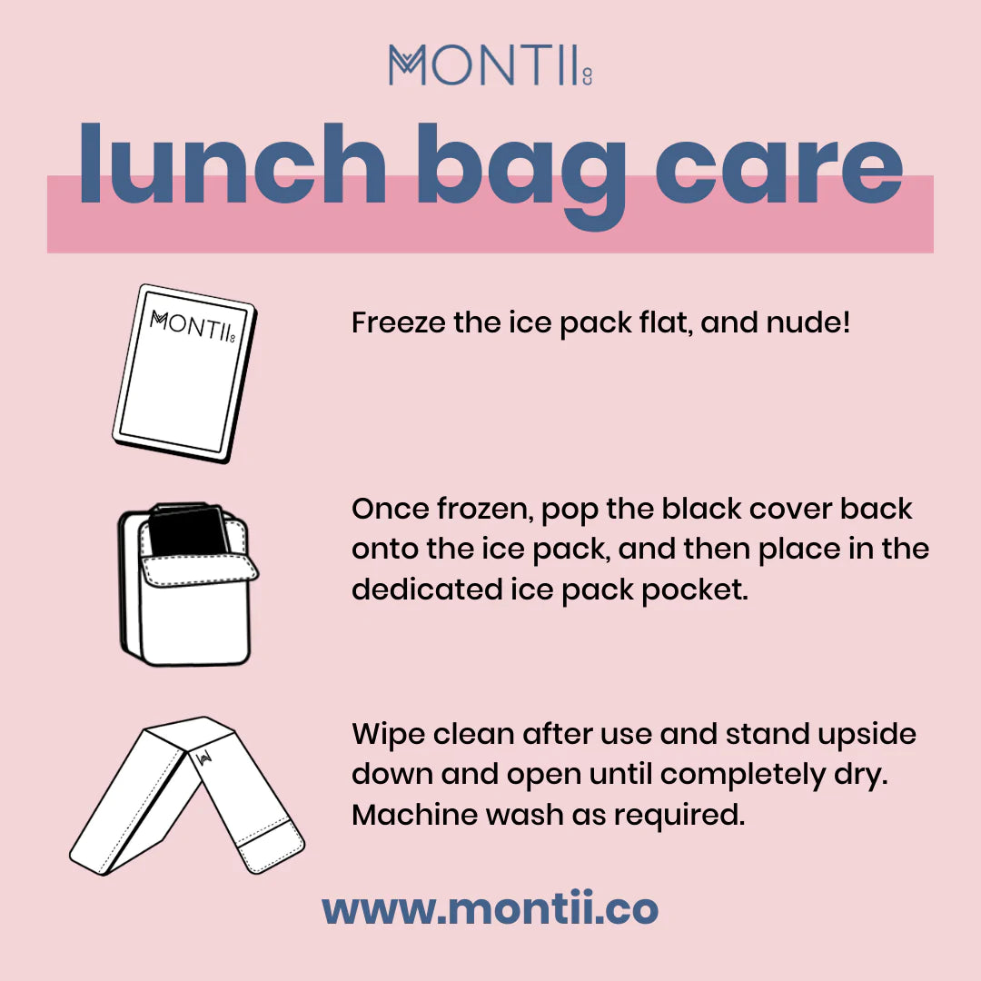 MontiiCo Insulated Lunch Bag - Pixels-The Living Co.