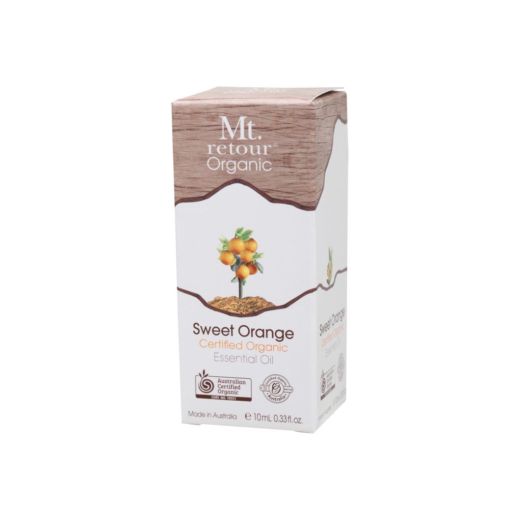 Mt Retour Essential Oil Sweet Orange 10ml-The Living Co.