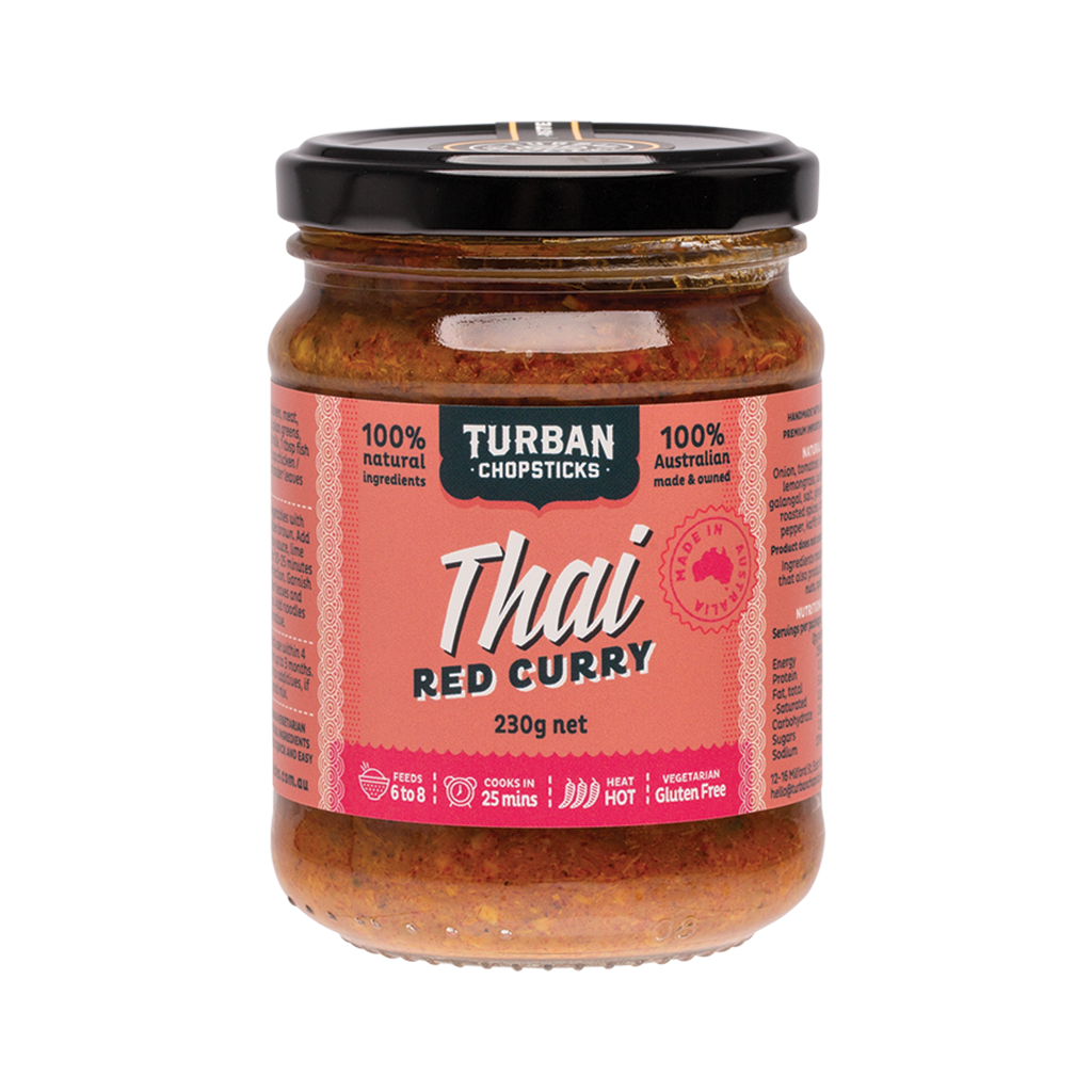Turban Chopsticks Thai Red Curry-The Living Co.