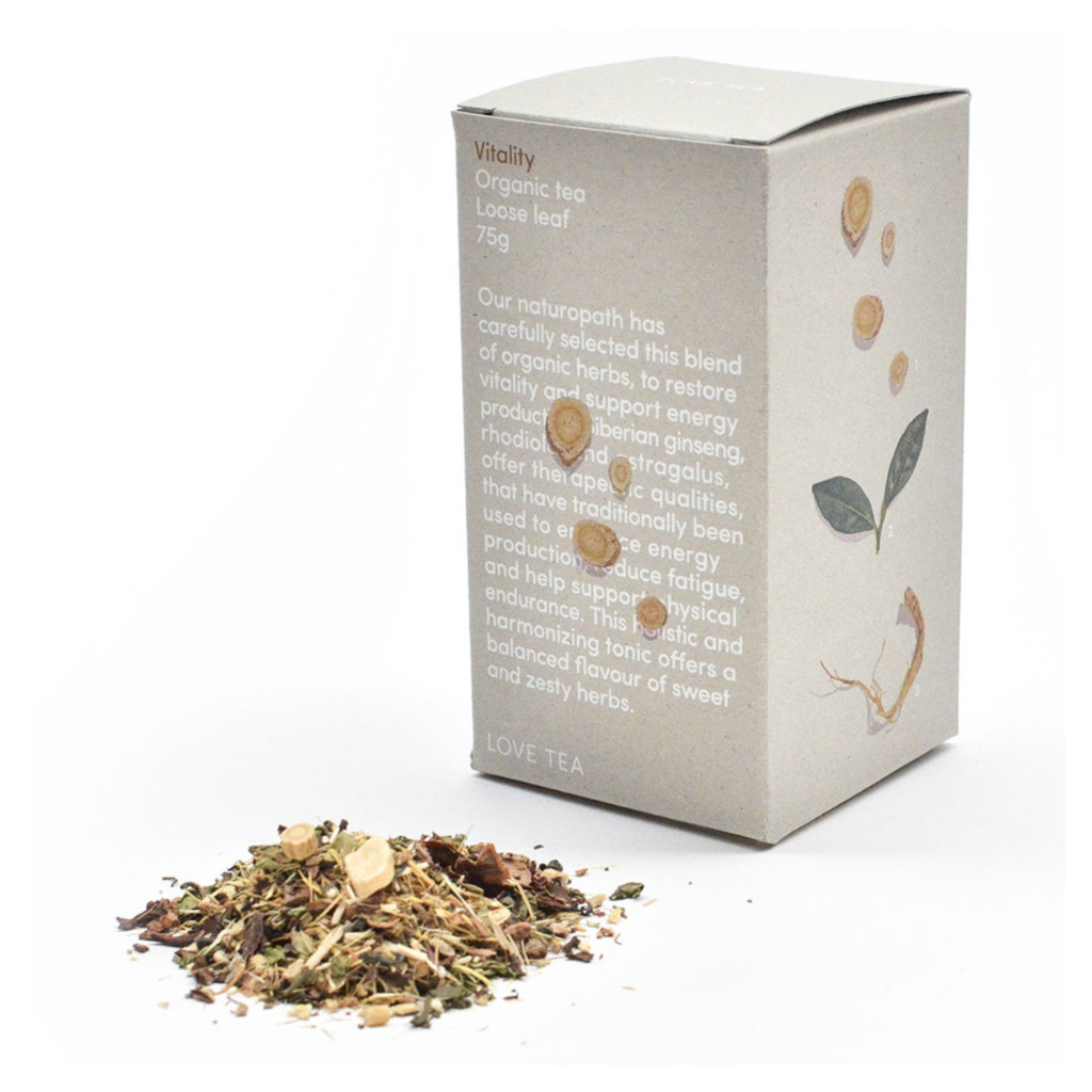 Love Tea Organic Vitality 75g-The Living Co.