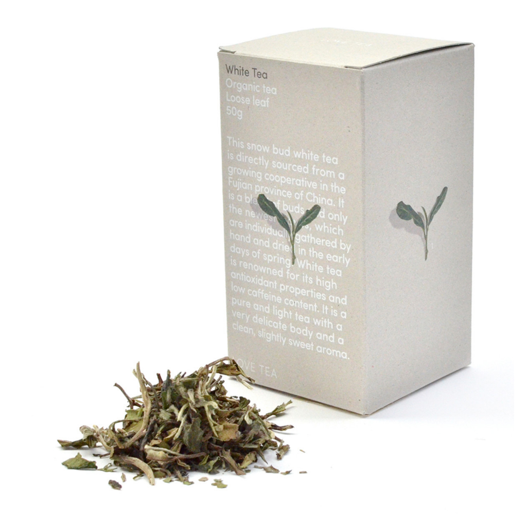 Love Tea Organic White Tea 50g-The Living Co.