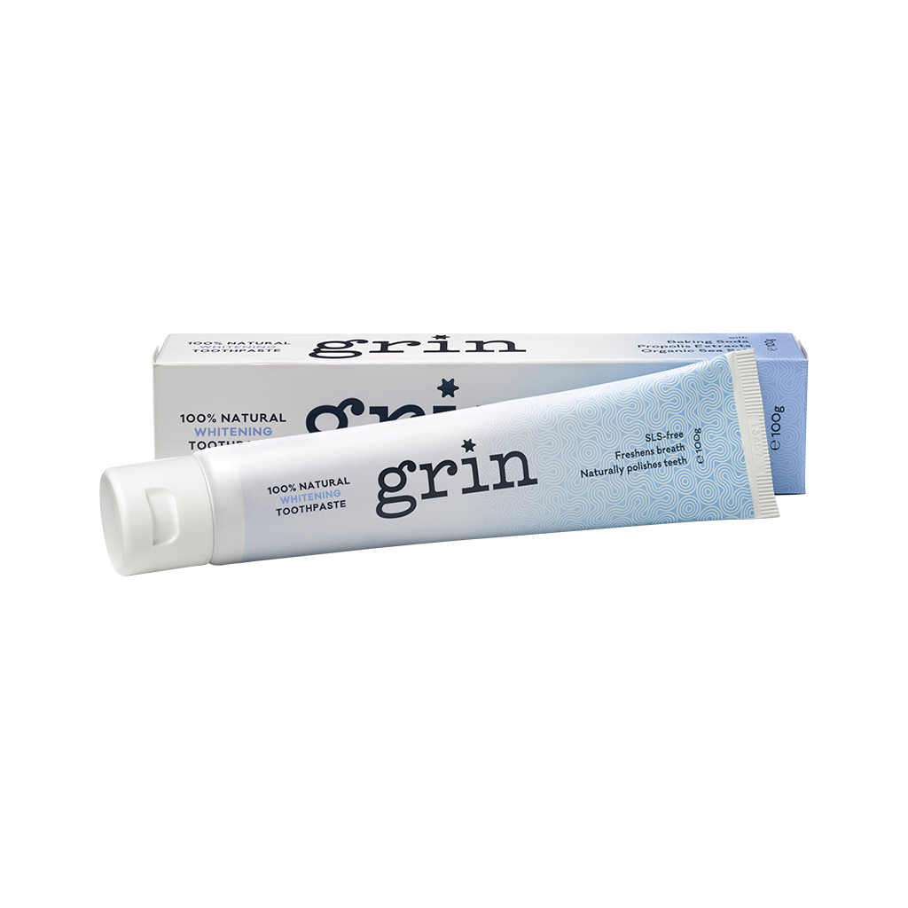 Grin Toothpaste Whitening 100g-The Living Co.