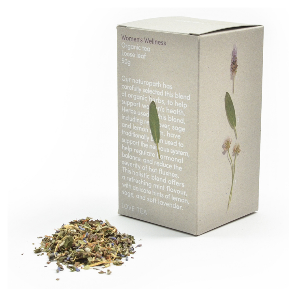 Love Tea Organic Women's Wellness 50g-The Living Co.